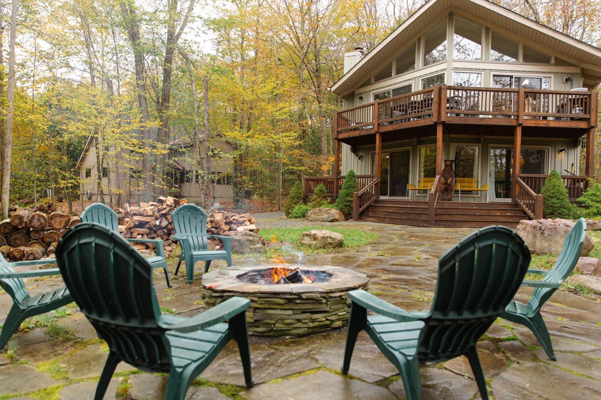 Sweet William A Lake Naomi Chalet Membership Villa Pocono Pines Exterior photo